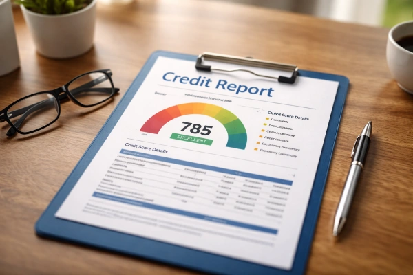 Documento de informe crediticio utilizado por las aseguradoras para calcular las puntuaciones de seguro basadas en el crédito para los propietarios a quienes se les ha denegado una póliza.