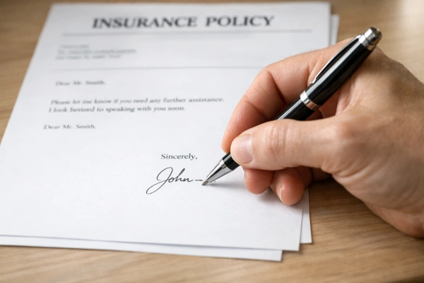 Cómo redactar una carta de cancelación de seguro de vida para rescindir la cobertura de seguro de vida a término.