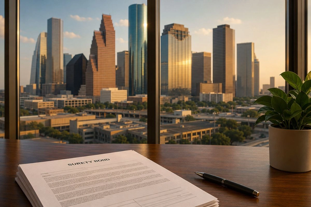 Fianzas en Houston: qué son y cómo funciona