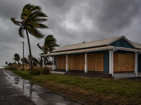 Negocio de la costa de Texas antes del huracán