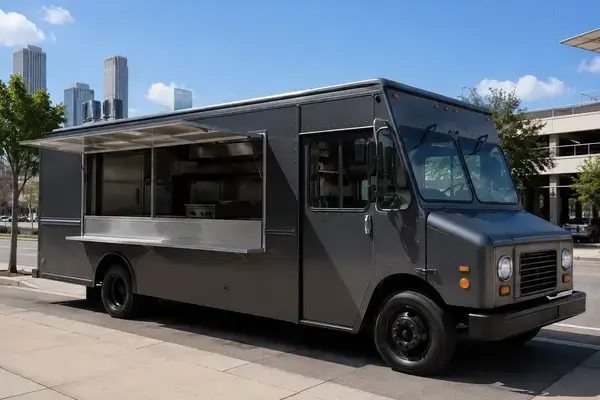 Camión de comida en Houston que necesita seguro de auto comercial para un negocio con sede en casa