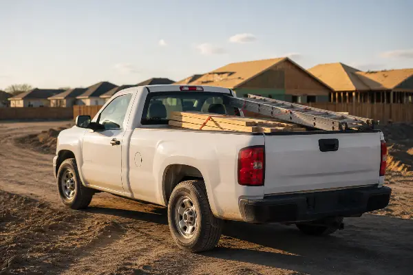 Troca de trabajo de un contratista independiente en una obra en Texas